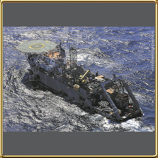 aérea navio DSV
