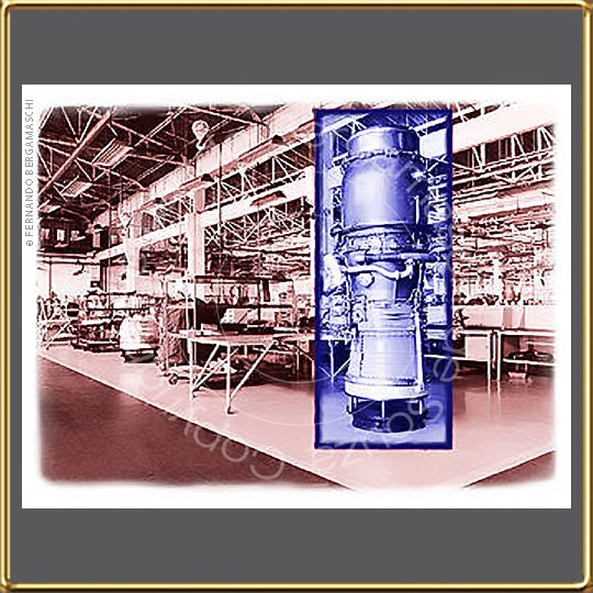 #foto-industrial de turbina Spey