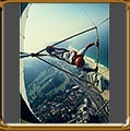 hang-glider over Sao Conrrado Beach