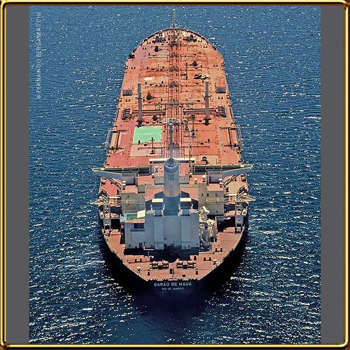 tanker Barao de Maua aerial photo  in Angra dos Reis, Rio de Janeiro